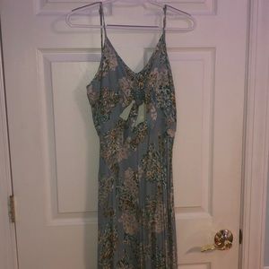 Floral Cut-Out Dress